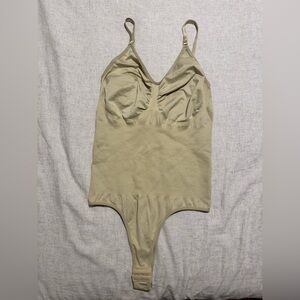 🌜2for$35🌛Nude thong shaper body suit.  XL